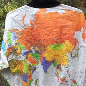 “Wearin’ The World” jacket. New without tags. Sz.L